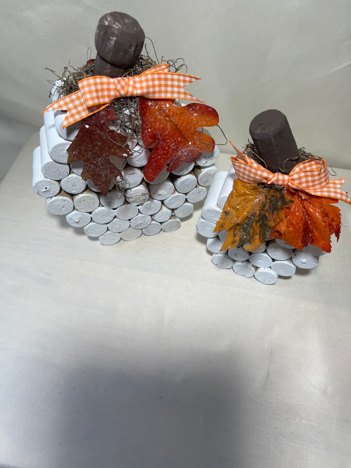 Ivory Cork Pumpkins