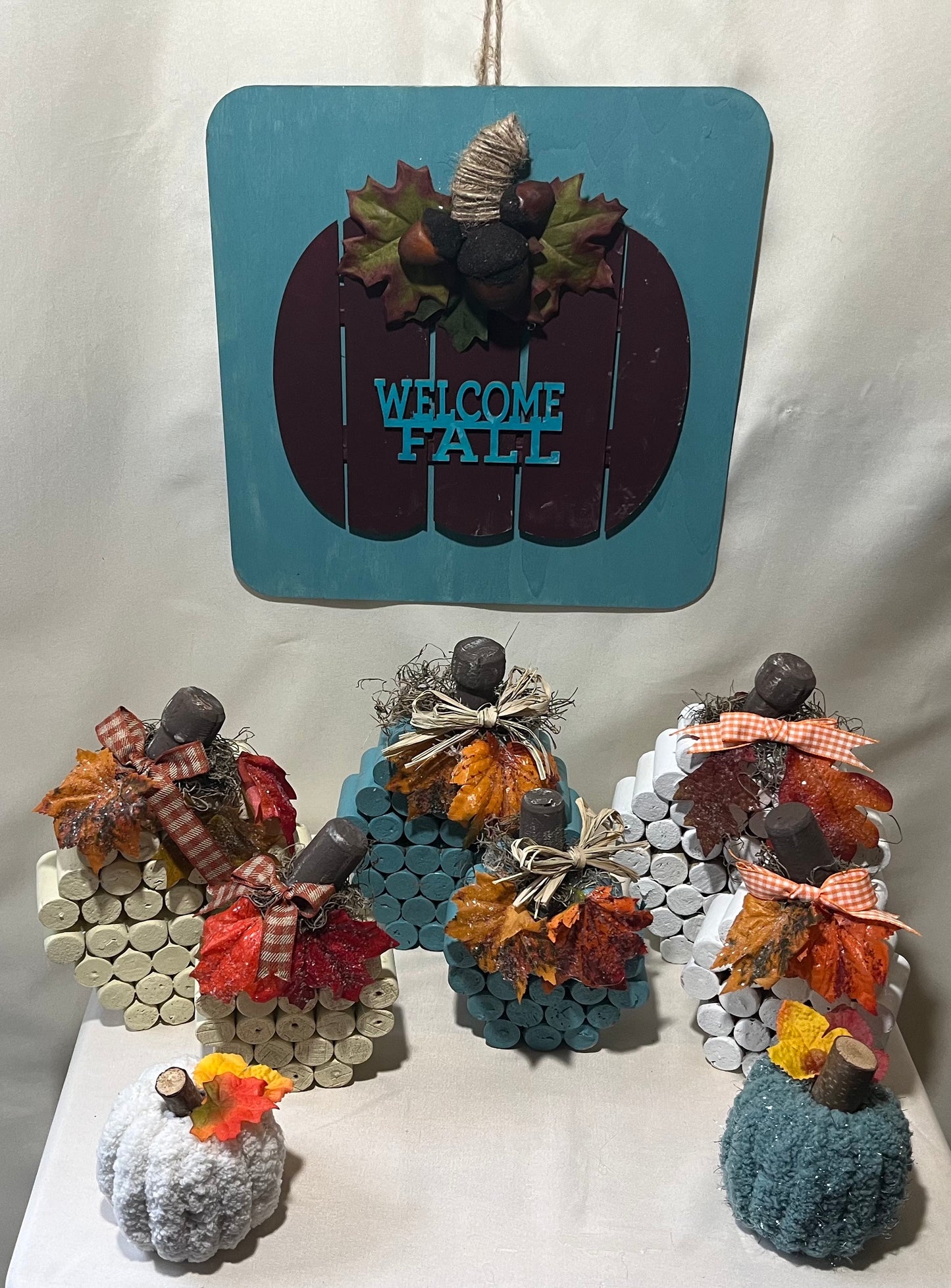 Welcome Fall Wall Hanging Sign