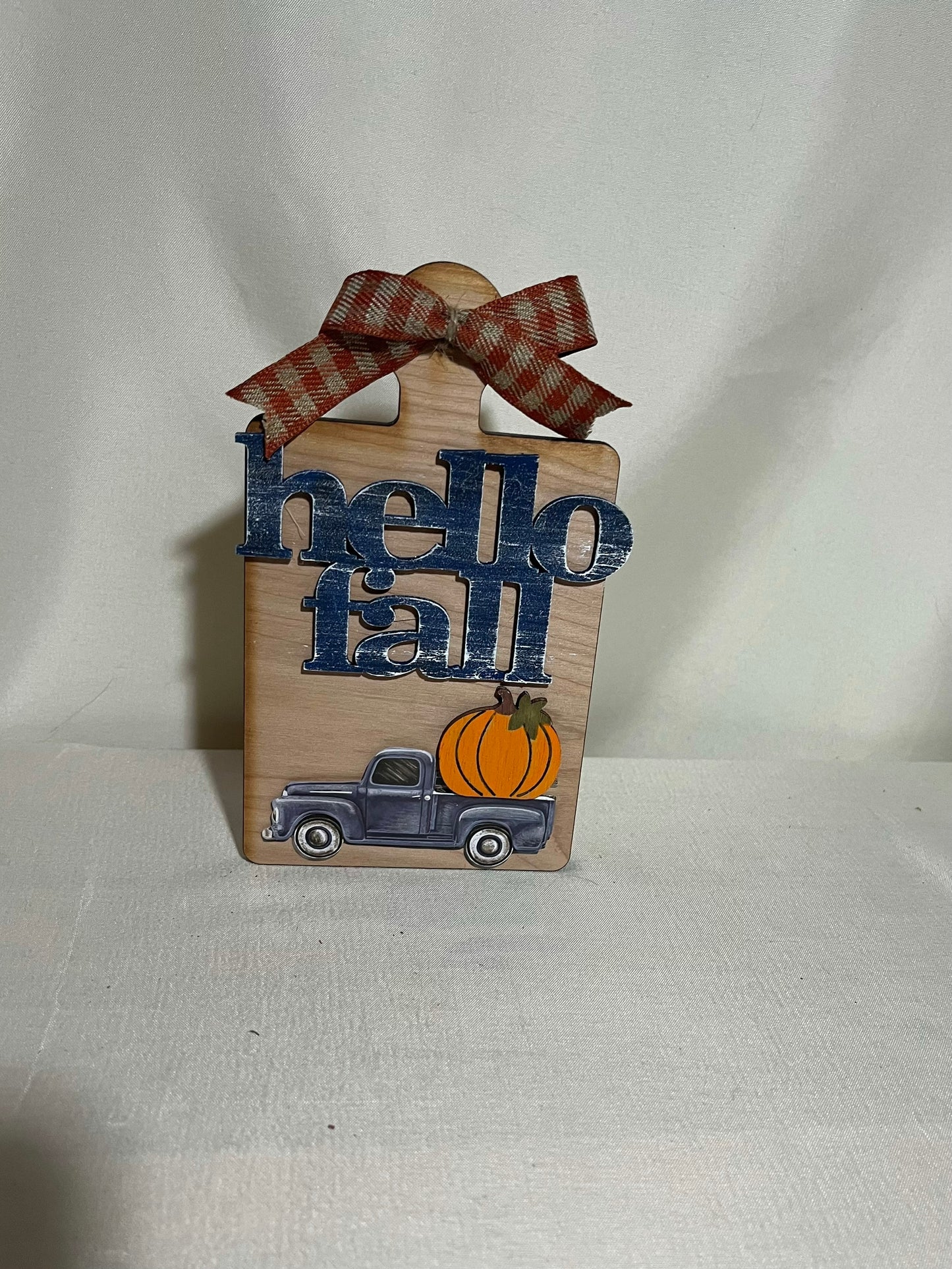 Hello Fall Shelf Sitter