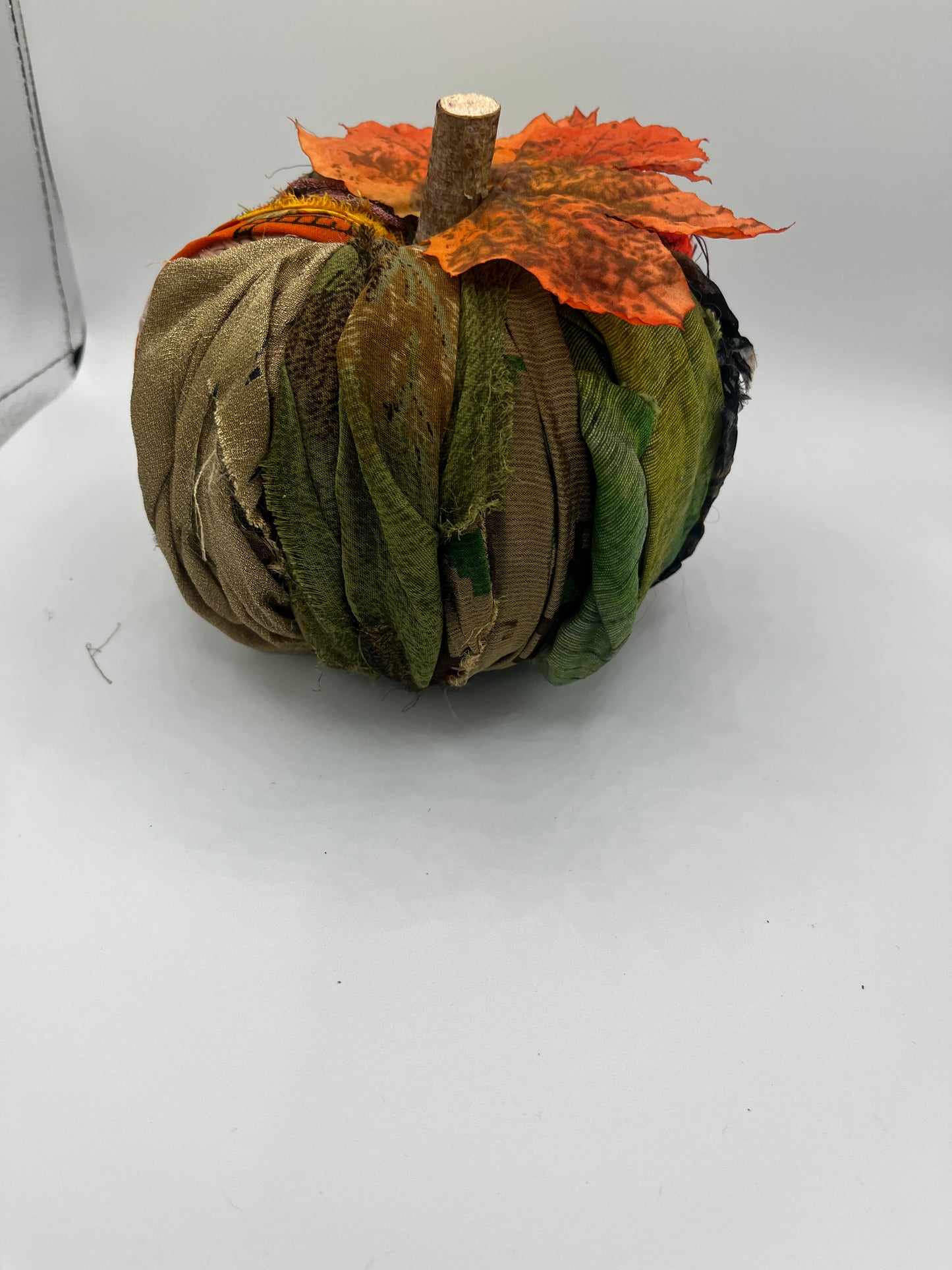 Large BOHO Rag pumpkin