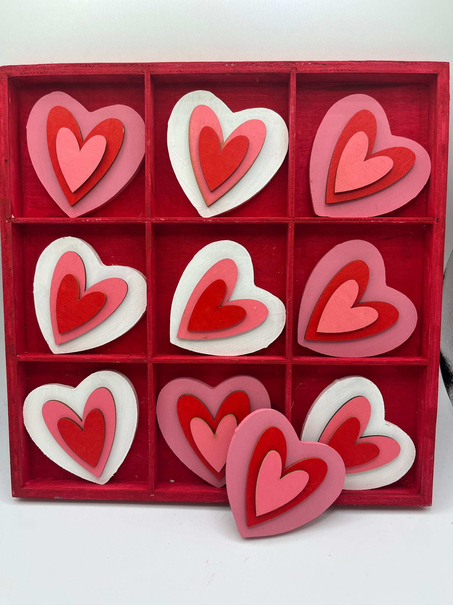 Tic Toc Toe Triple Heart