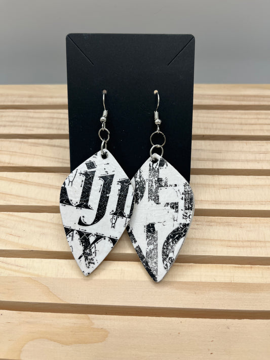 Graffiti Earrings IJN