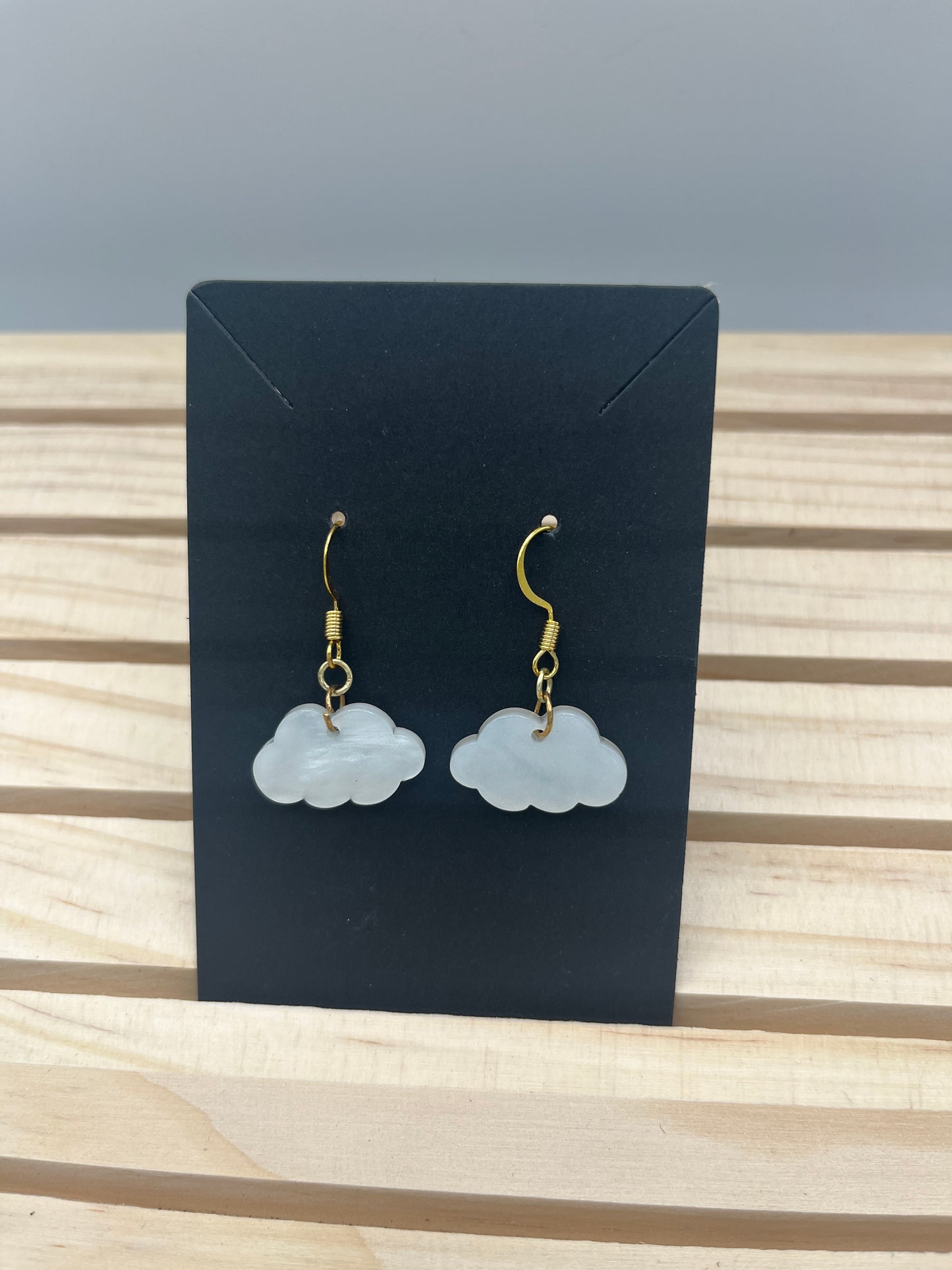 Cloud earrings